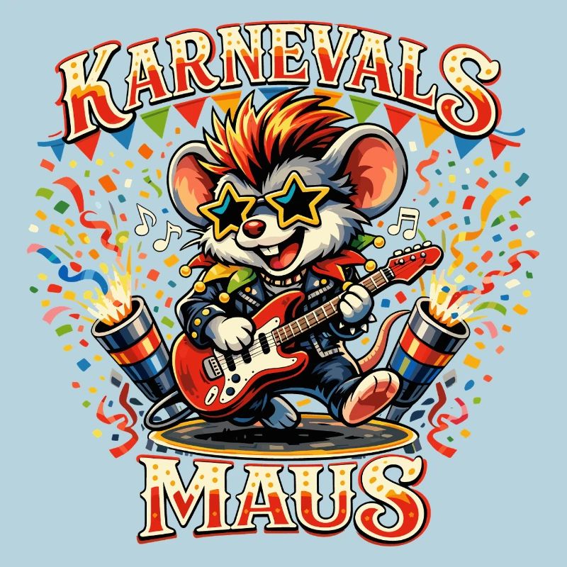 Jupe de souris de carnaval de Cologne Alaaf Drôle