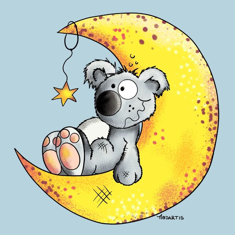 Koala im Mond