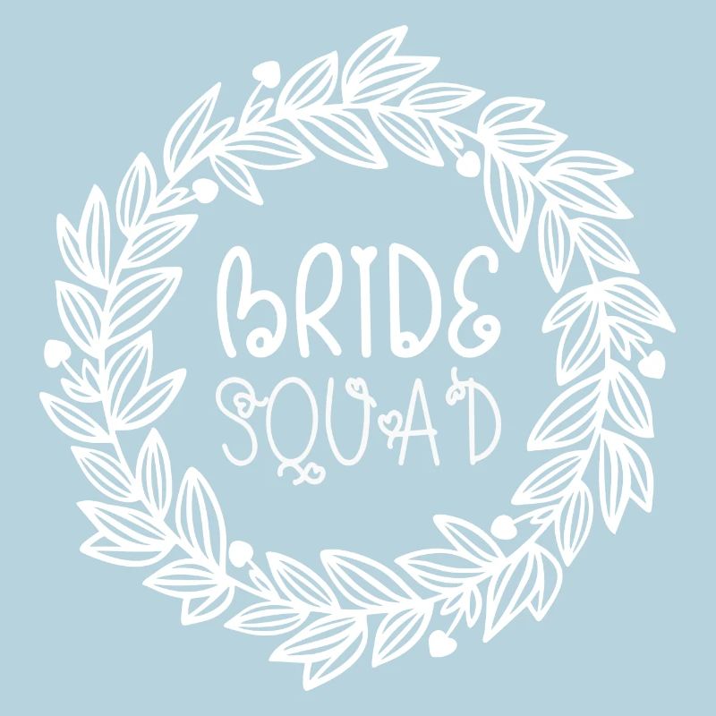 Braut-Squad-Kronenblätter