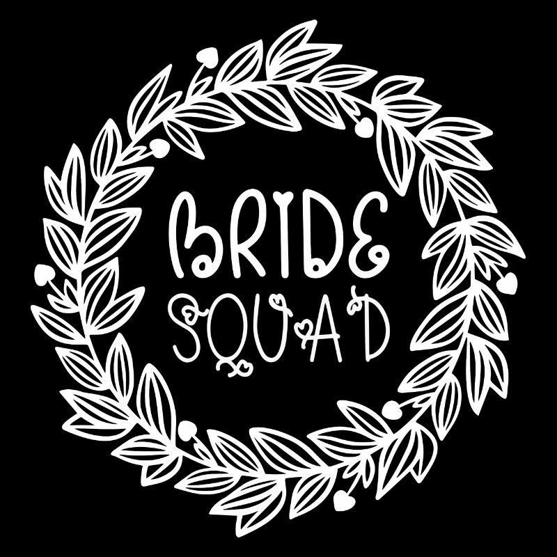 Bride Squad Crown Leaves