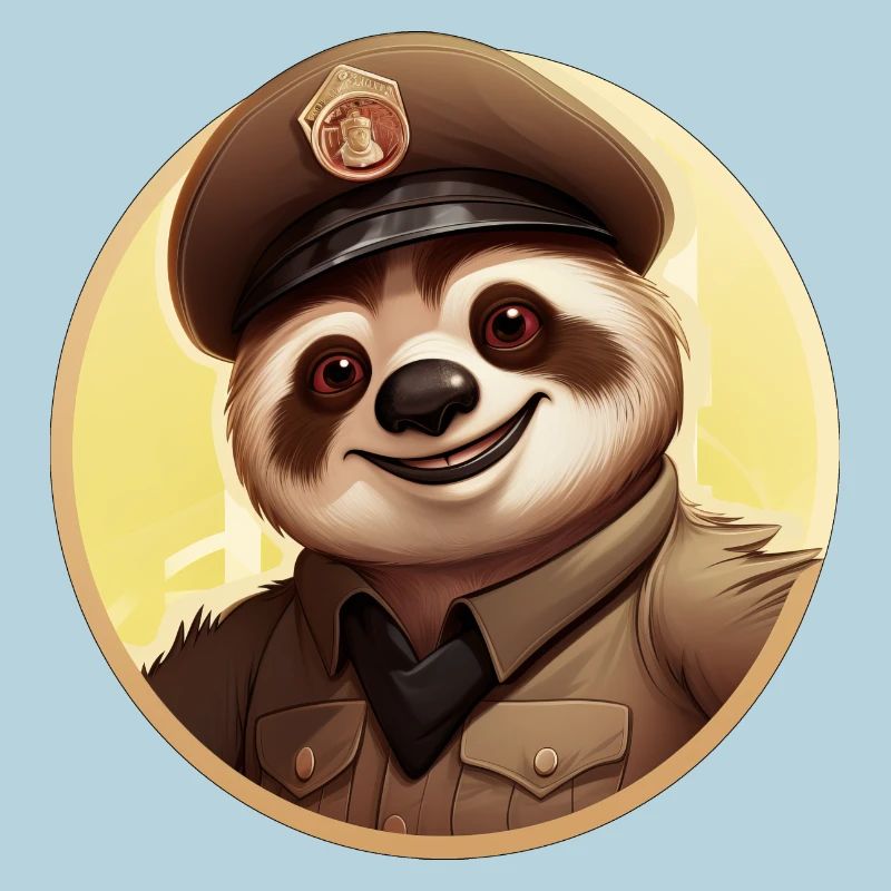 Polizei Faultier