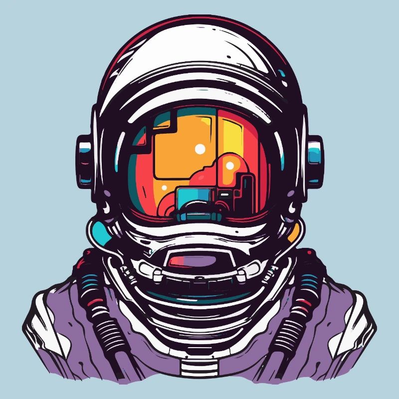 Astronaut Comic Helm