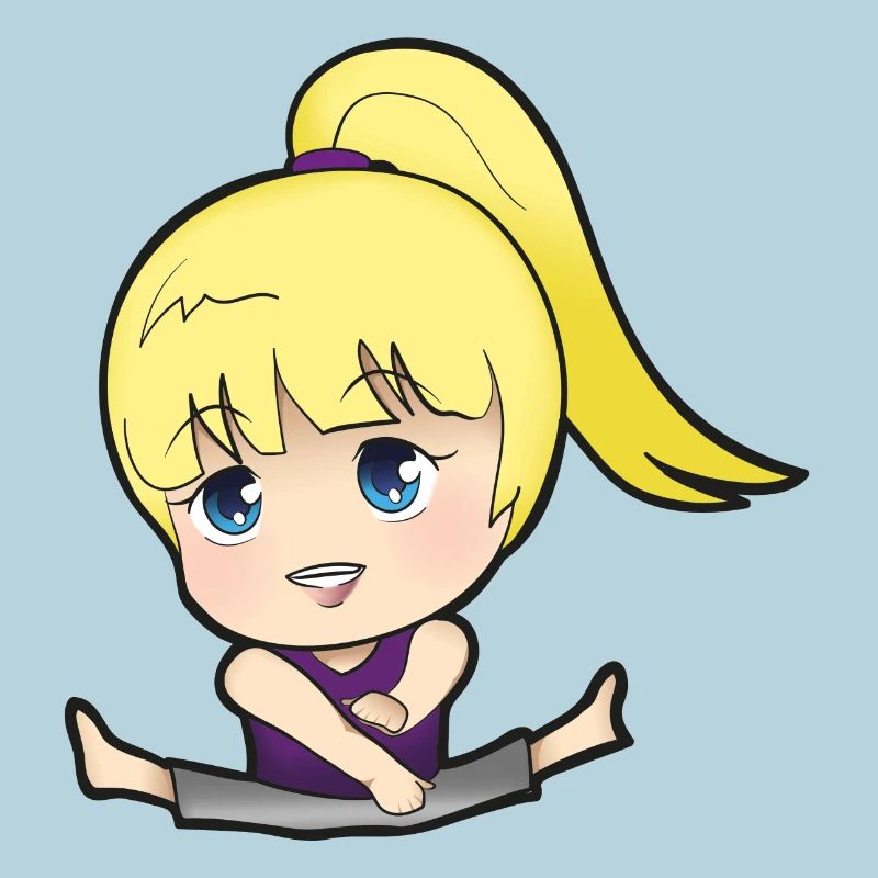 Chibi Anime Manga Splitkick