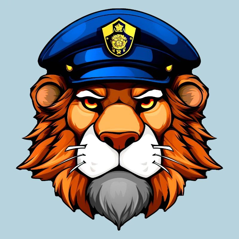 Polizei Löwe