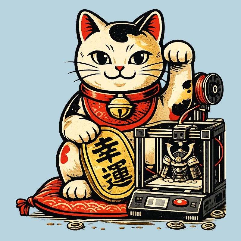 Lucky Maker Cat – Le Chat Porte-Bonheur des Créate