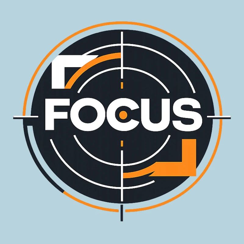Focus Target Circle Logo