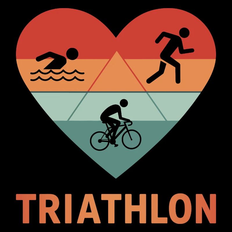 J’adore le cadeau de triathlon pour un triathlète