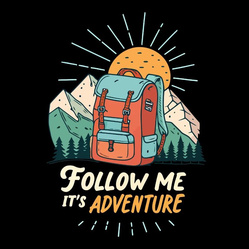 Mountain adventure backpack