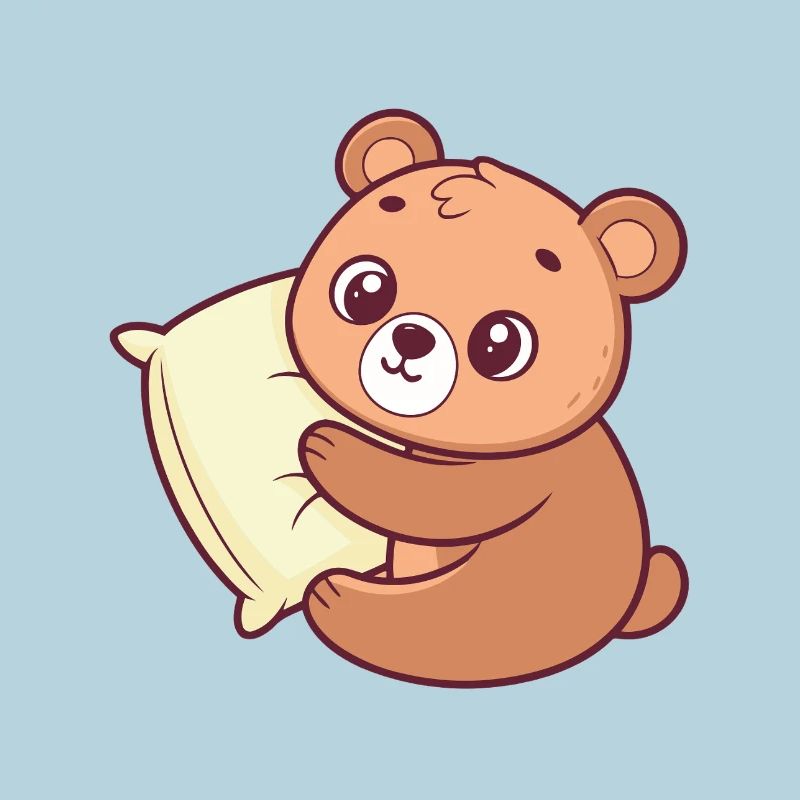 Little Bear Cuddle and Pillow