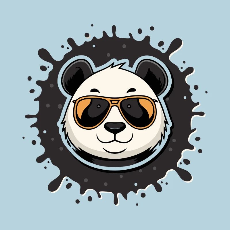 Panda Chic Gläser oranger Spritzer