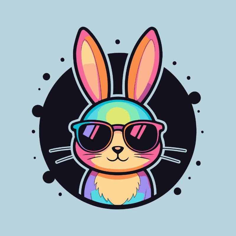 Rainbow Bunny Sunglasses