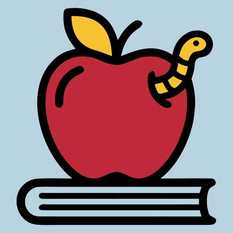École primaire Apple Book Worm