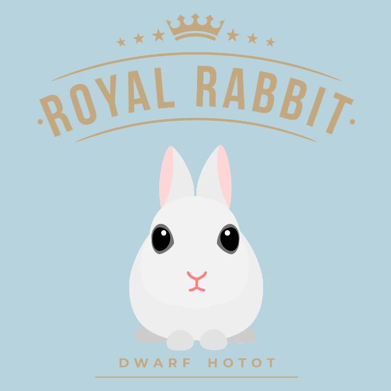 ROYAL RABBIT Dwarf hotot - Dwarf hotot