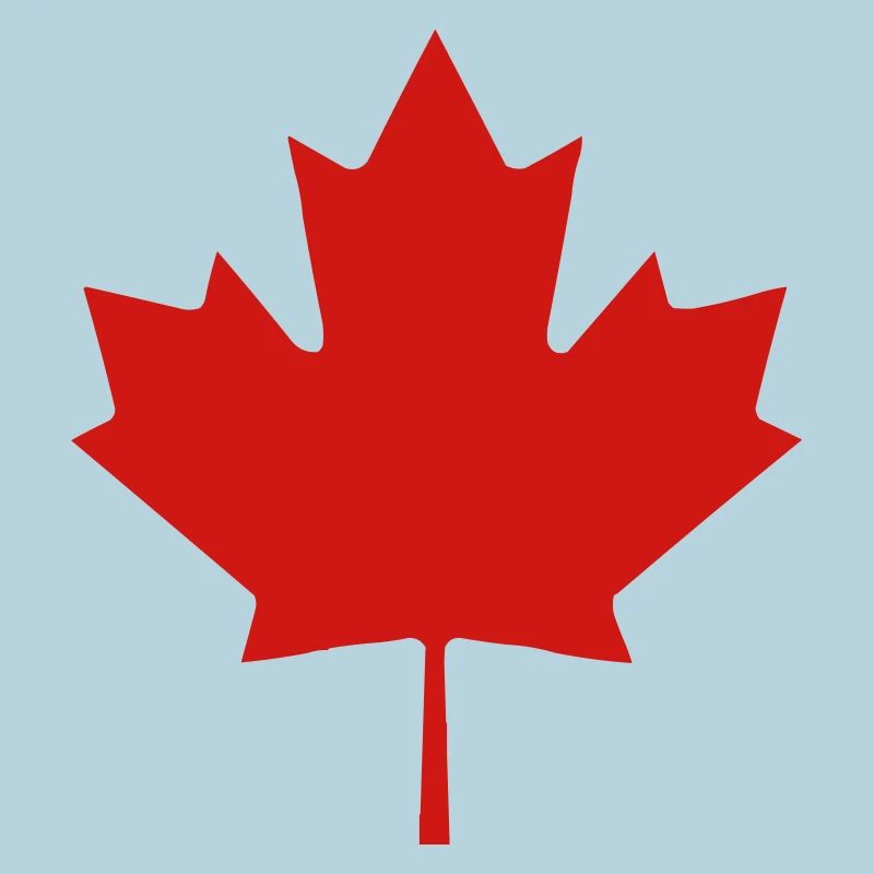 Maple Leaf Silhouettes Emblem