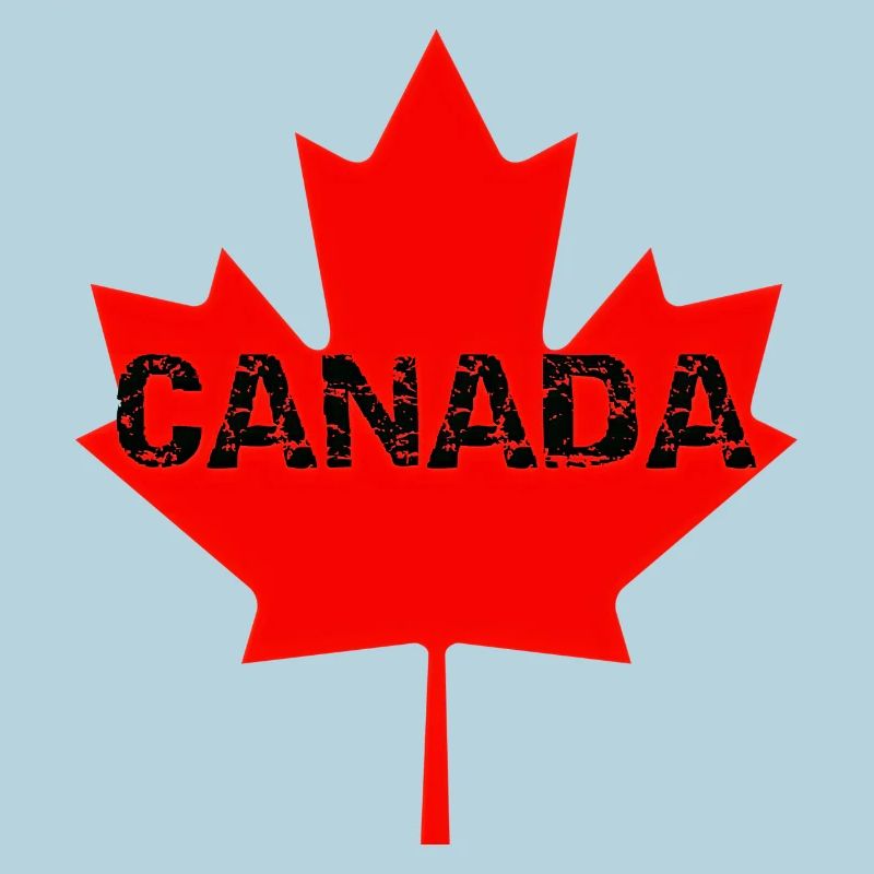 Érable Canada Stamp Délavé