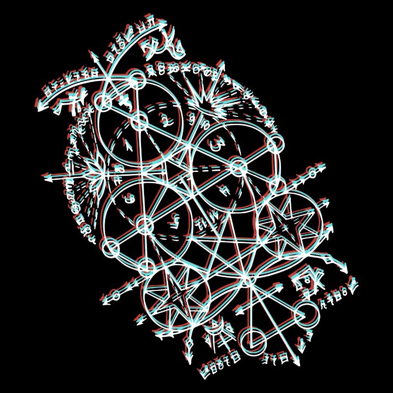 Anaglyph Geometric Orbit