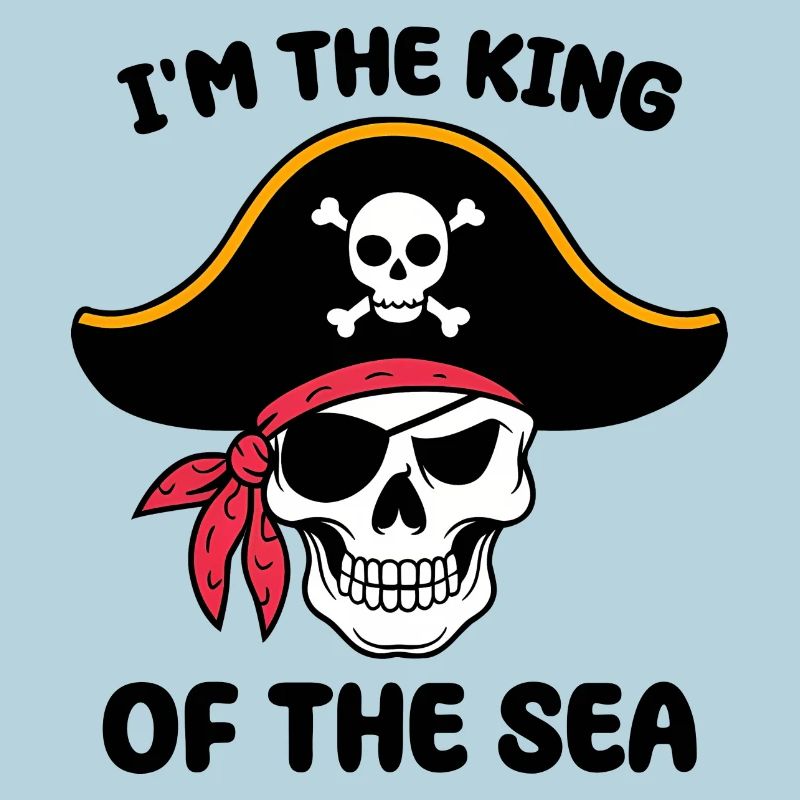 Crâne de pirate avec cache-œil