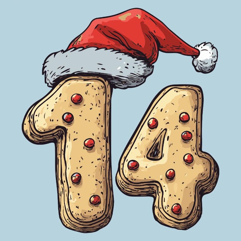 14 Numéro Biscuit Noël