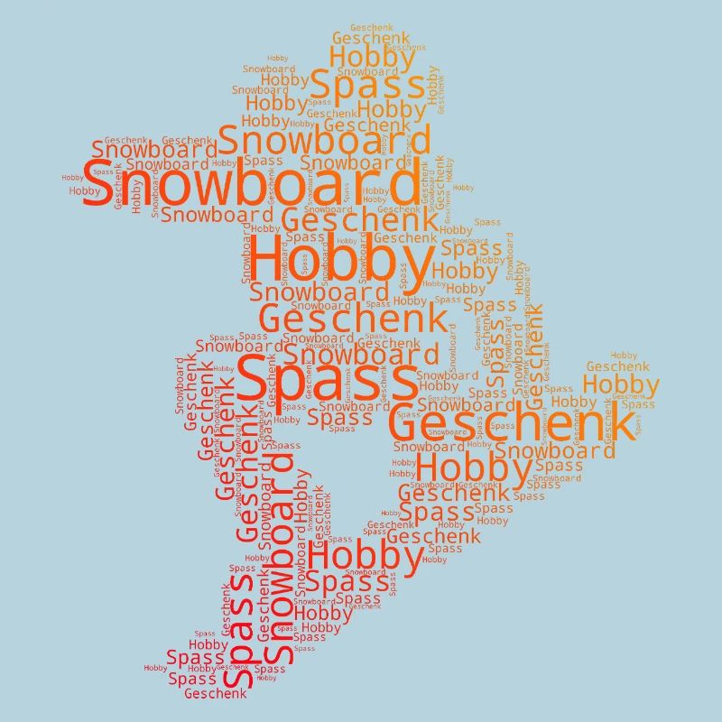 Clear snowboard message