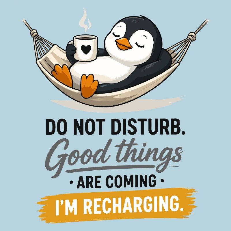 Penguin Recharging Hammock