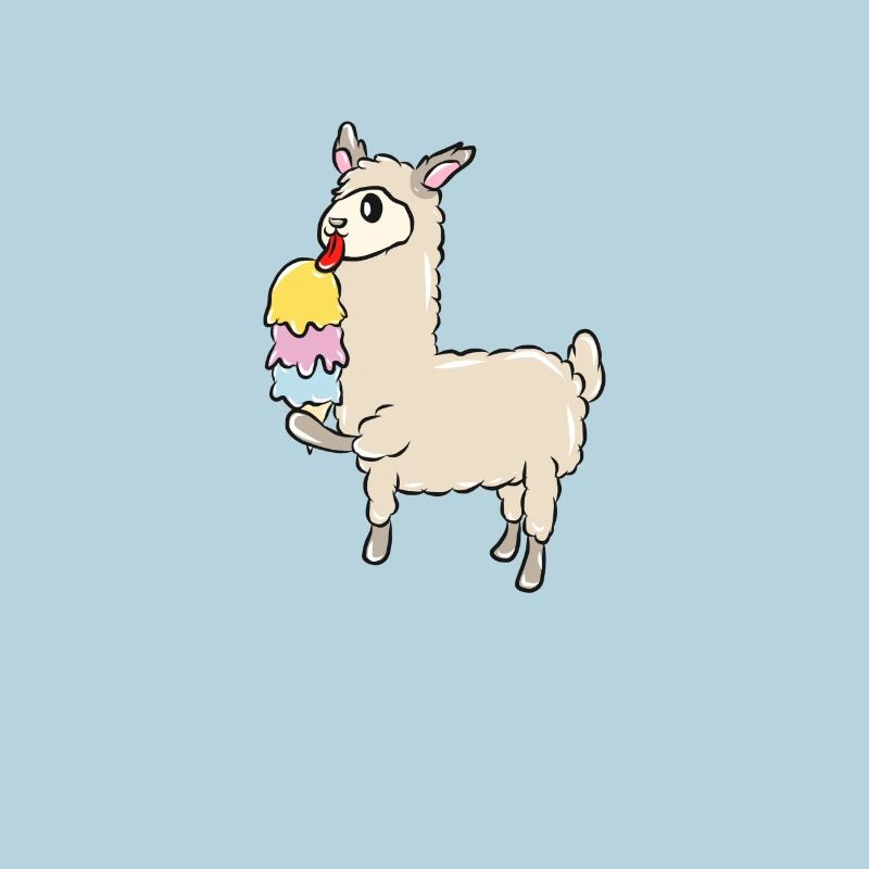 Lama Eiskrem