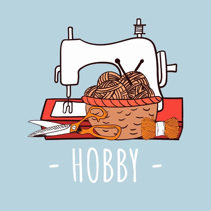 Sewing & Knitting Hobby Craft Design