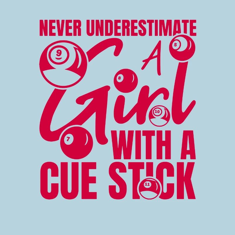 Billard Mädchen
