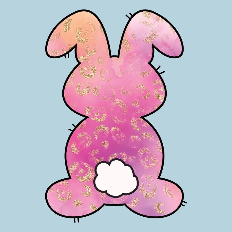 Leopard Pattern Rabbit Easter