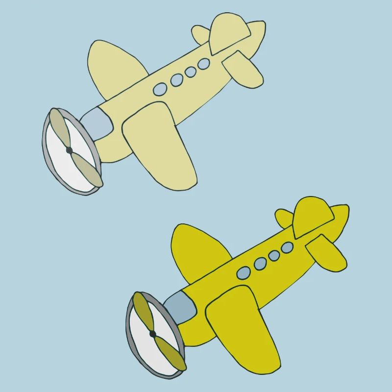 flugzeug doppelt
