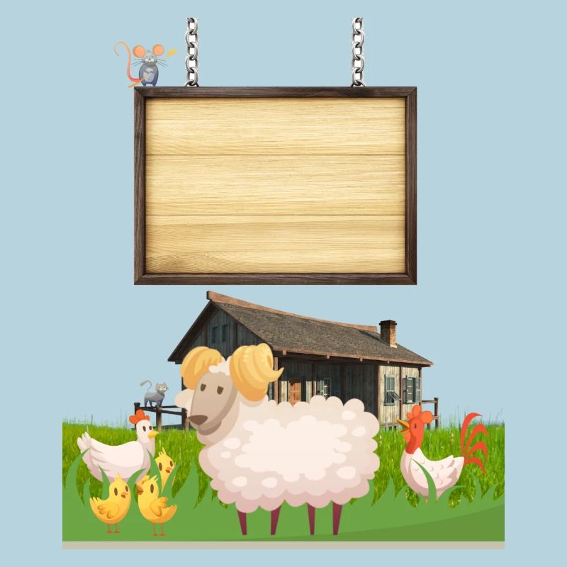 Pasture Pals Rustic-Bauernhof-Schild
