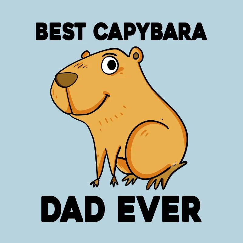 Capybara Père Capybara Capybara Cochon