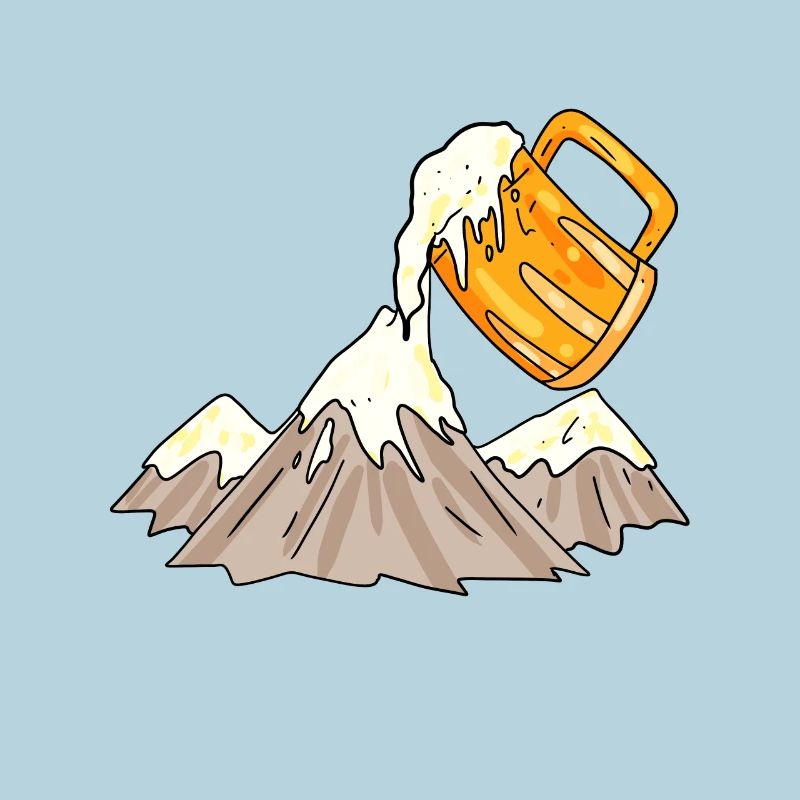 Bergsteigen Berge Berg Bier