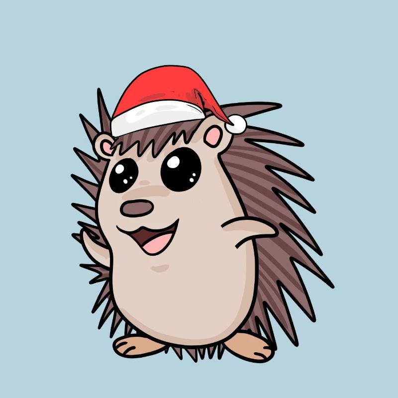 Igel Weihnachten