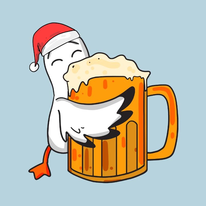 Möwe Bier Weihnachten