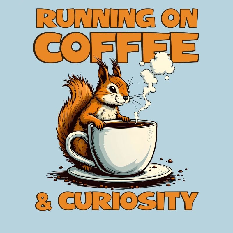 Mit Kaffee und Neugier – Eichhörnchen Kaffee