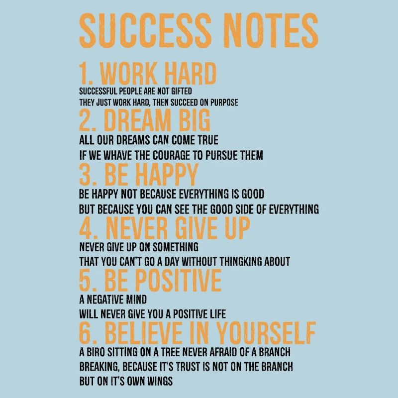 Success Notes