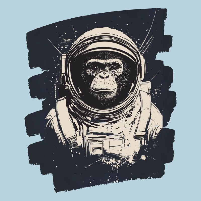 Singe astronaute