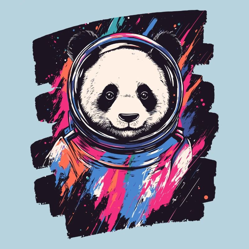 Panda Astronaute