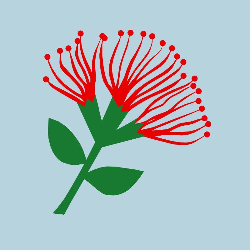 Pohutukawa Blume , Neuseeland