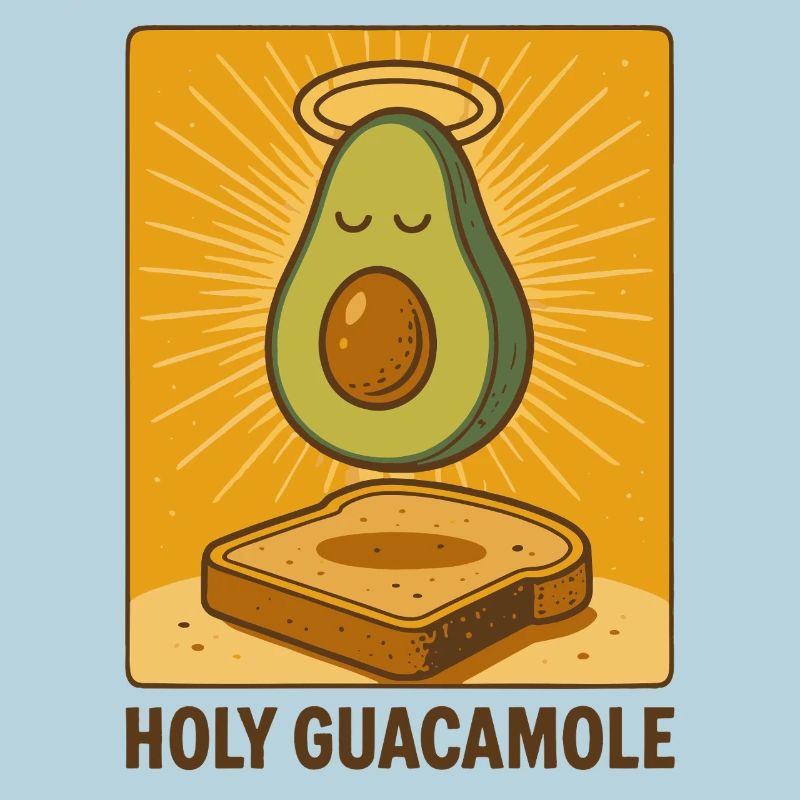 Heilige Guacamole-Kunst