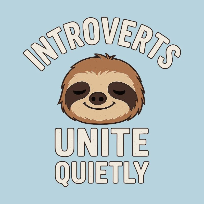 Cozy Sloth Quote Design