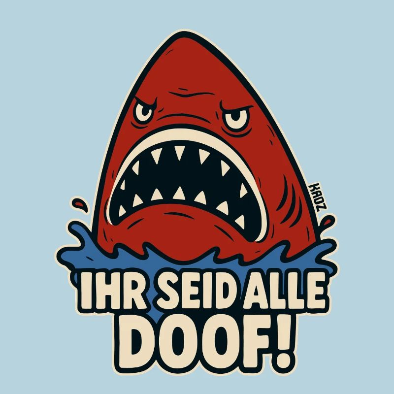 Vous êtes tous des idiots de requins-requins à dire