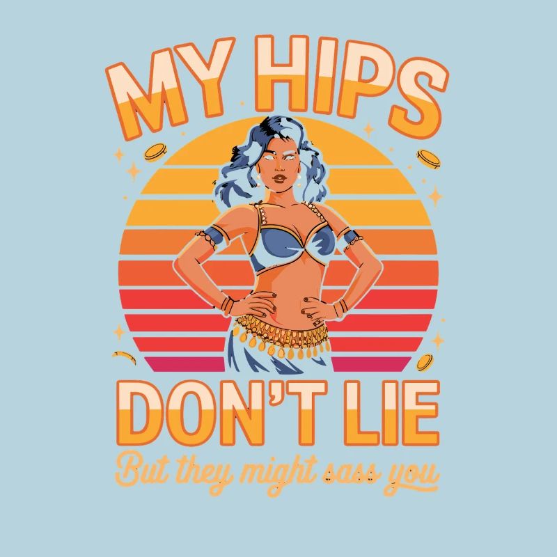 Neon Sunset Hip Dance