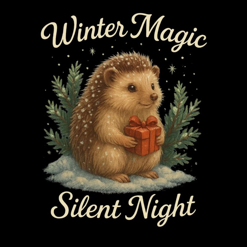 Winter Magic – Silent Night with Hedgehog