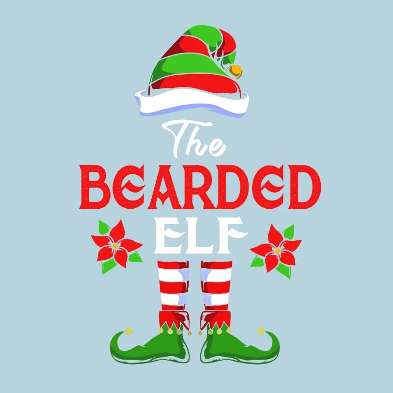 Elfe Elf Weihnachtsgeschenk Bart Bärtig Friseur