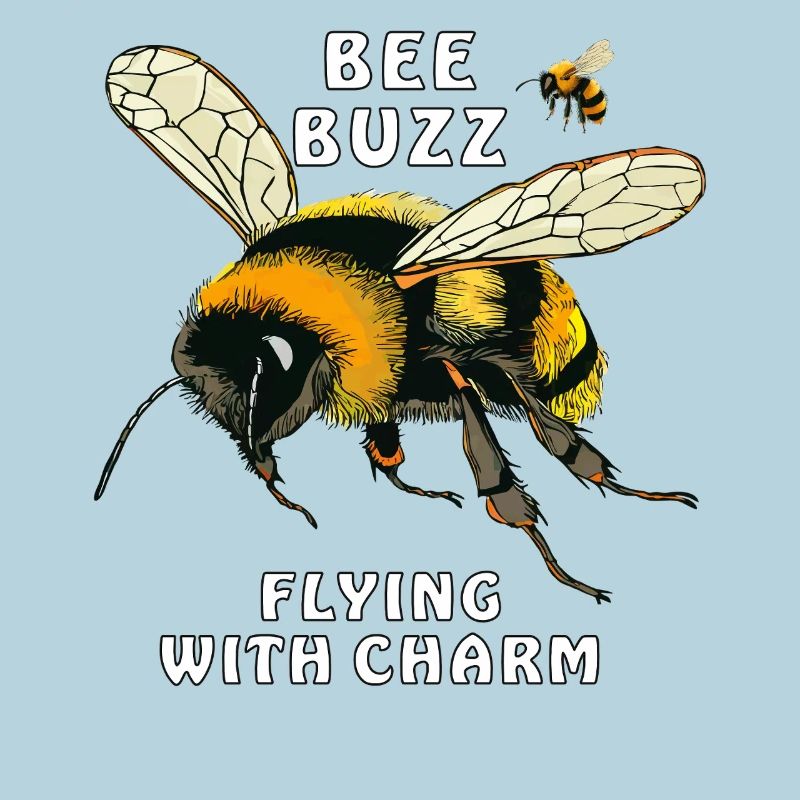 BUMBLEBEES BEE BUZZ FLYING WITH CHARM