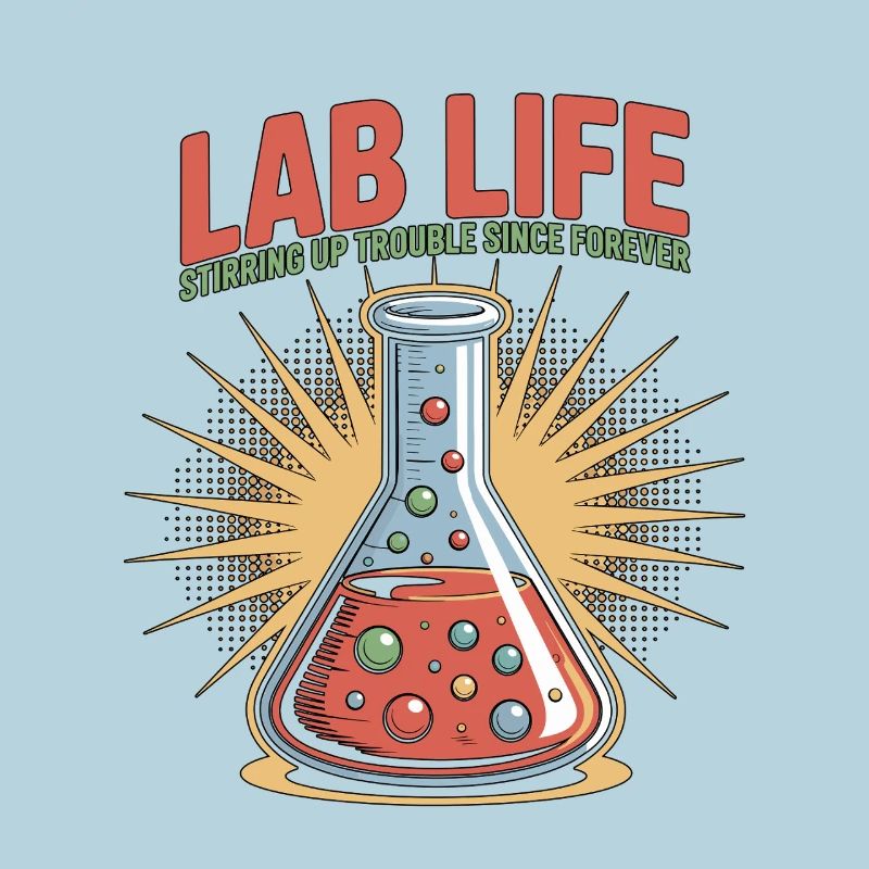 Lab Technician Lab Life Stirring Up Phlebotomist