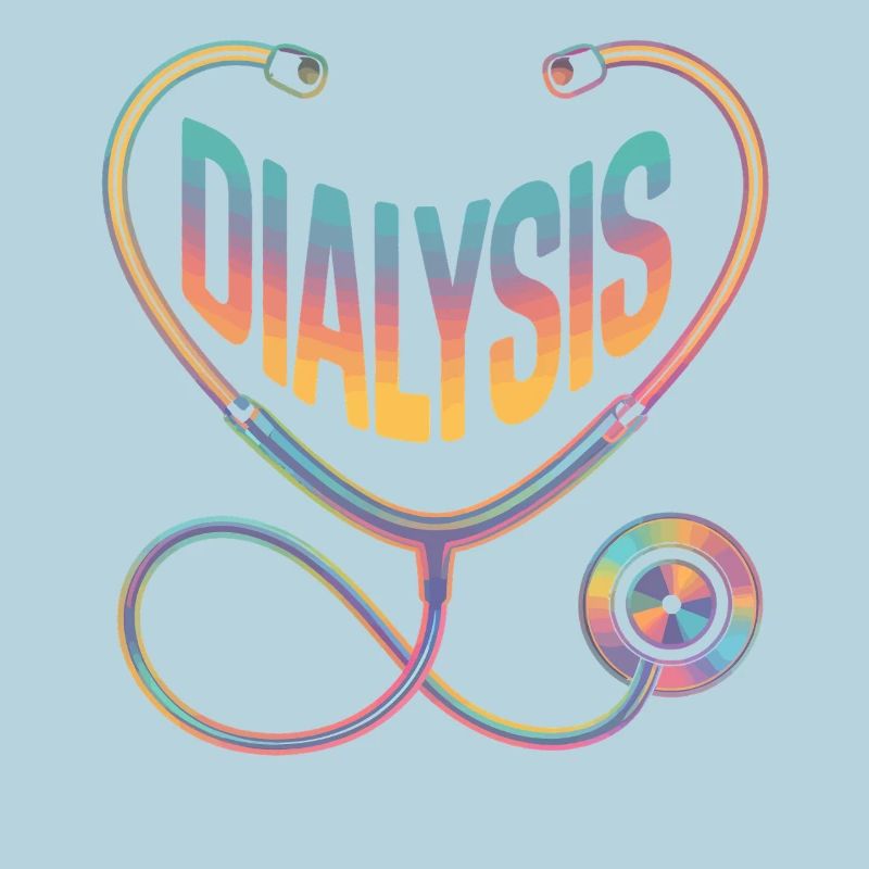 Stéthoscope de diagnostic arc-en-ciel