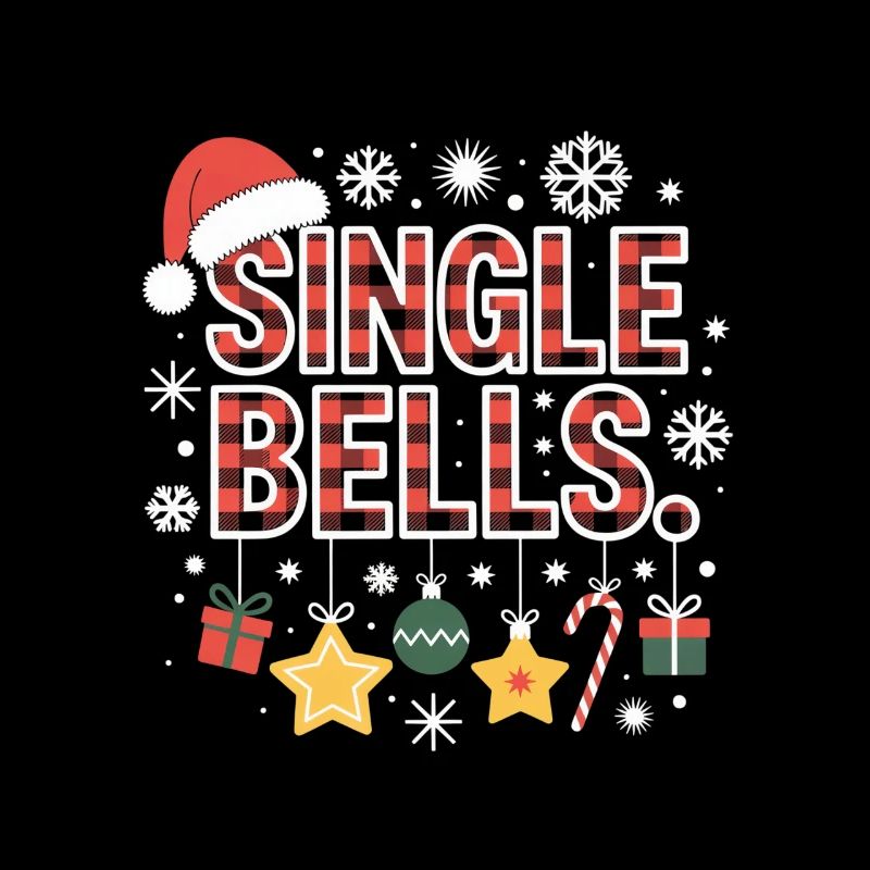 Cloches simples Noël laid