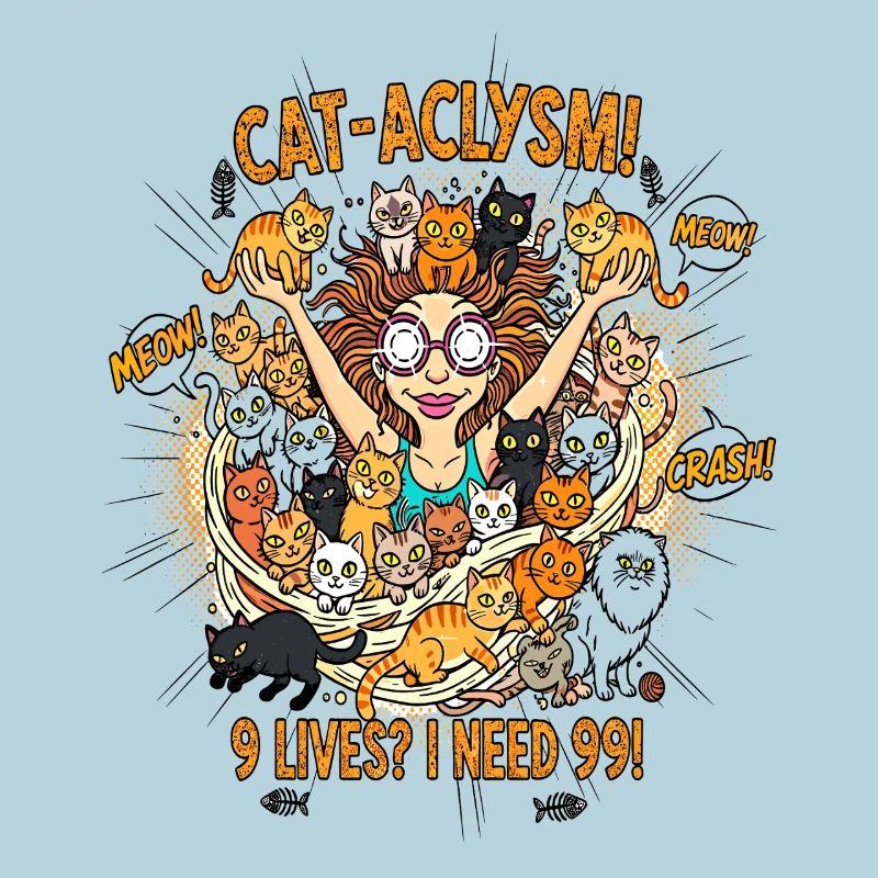 CAT-ACLYSM! 99 Katzen Chaos - Comic